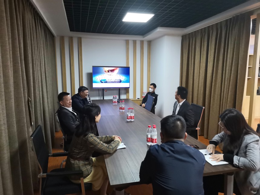 富陽(yáng)區(qū)組織部領(lǐng)導(dǎo)走訪光錐